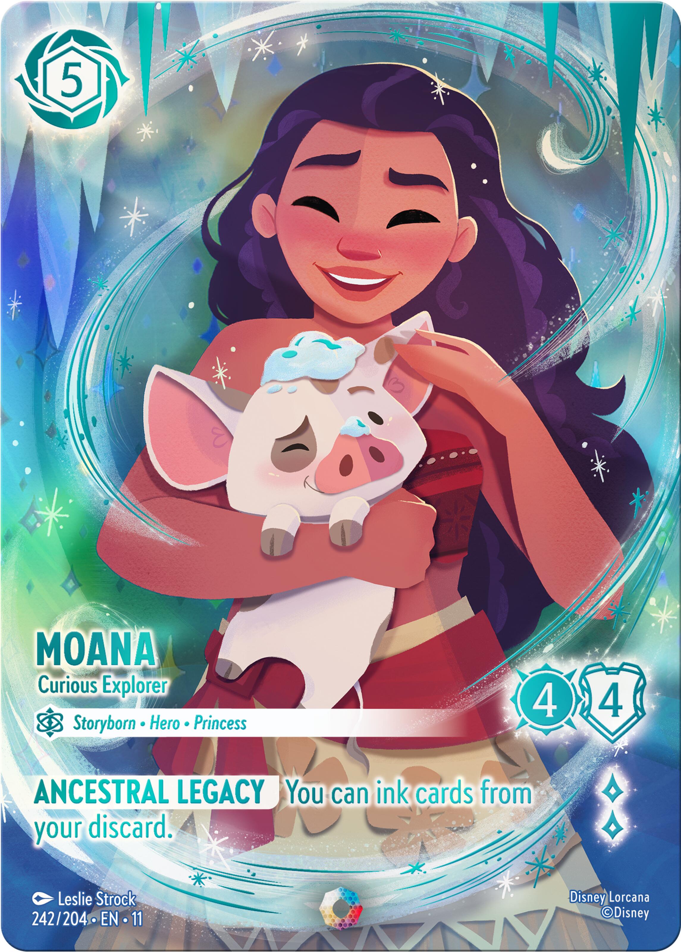 Moana - Curious Explorer (Iconic) (242/204) [Winterspell] | Gamers Paradise