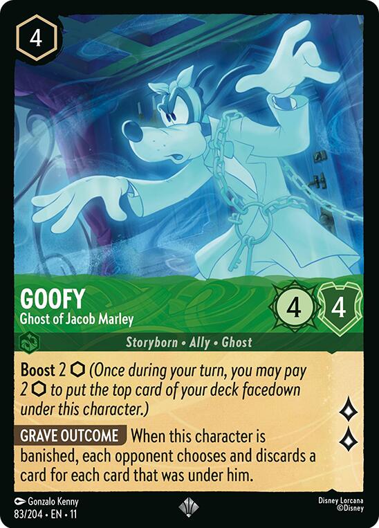 Goofy - Ghost of Jacob Marley (83/204) [Winterspell] | Gamers Paradise