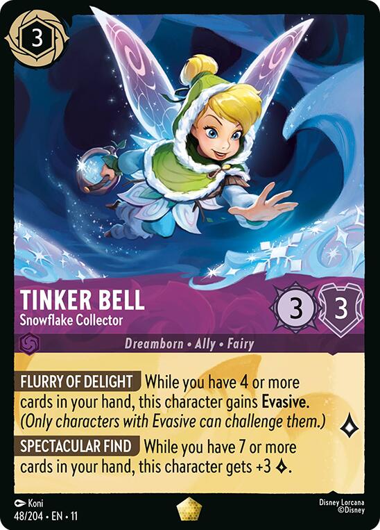 Tinker Bell - Snowflake Collector (48/204) [Winterspell] | Gamers Paradise