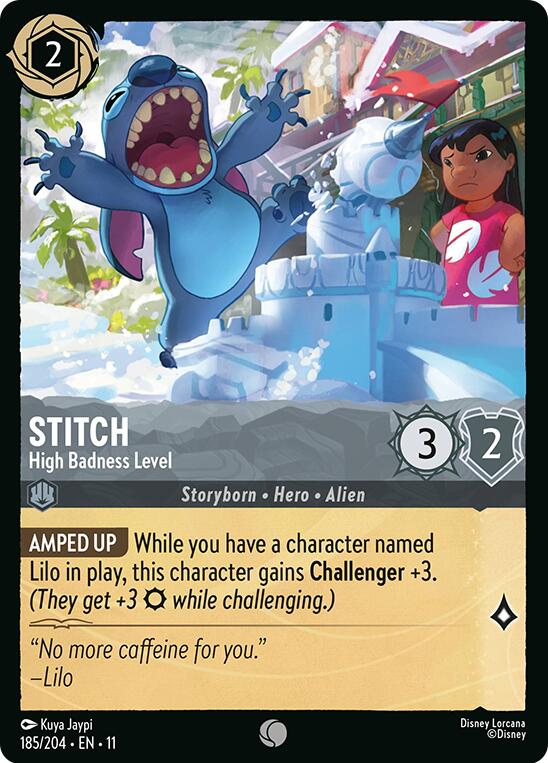 Stitch - High Badness Level (185/204) [Winterspell] | Gamers Paradise