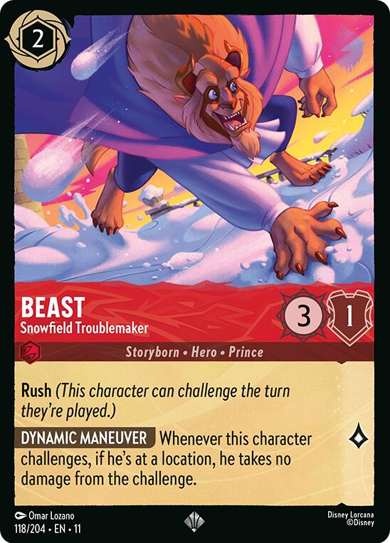 Beast - Snowfield Troublemaker (118/204) [Winterspell] | Gamers Paradise