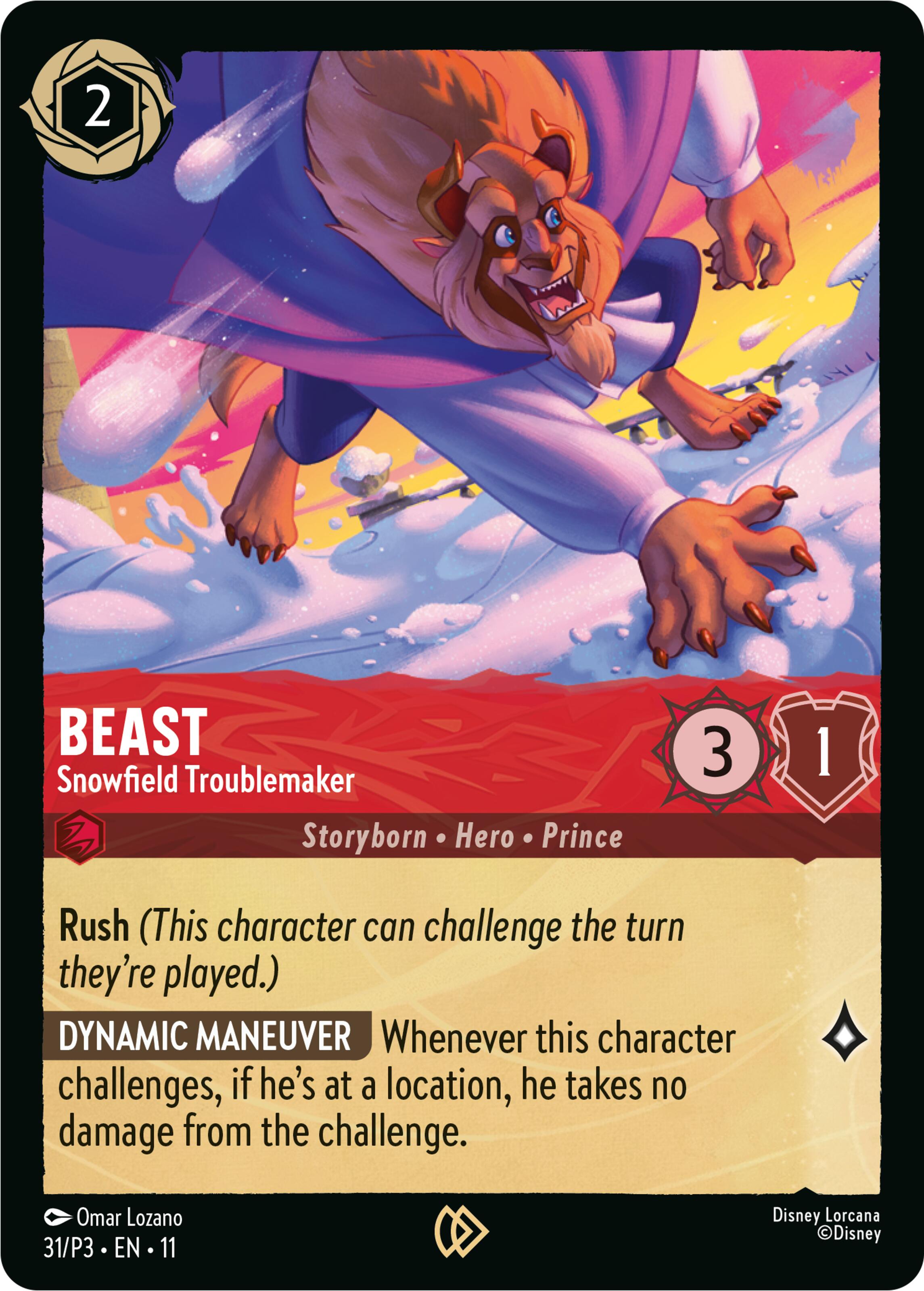 Beast - Snowfield Troublemaker (31) [Promo Cards] | Gamers Paradise