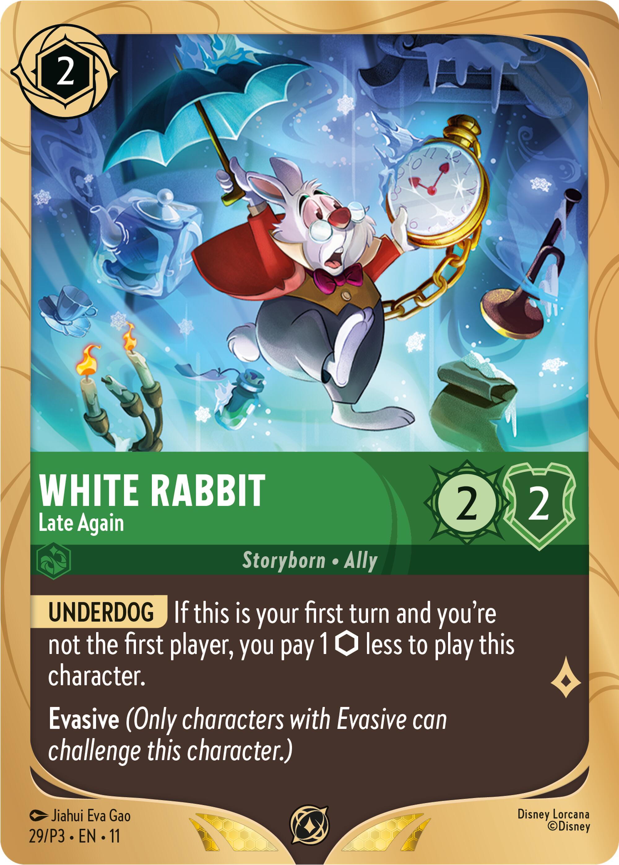 White Rabbit - Late Again (29) [Promo Cards] | Gamers Paradise