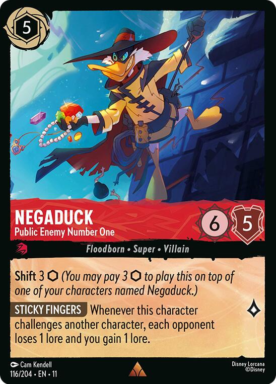 Negaduck - Public Enemy Number One (116/204) [Winterspell] | Gamers Paradise