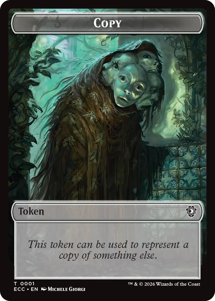 Copy // Elemental (0002) Double-Sided Token [Lorwyn Eclipsed Tokens] | Gamers Paradise