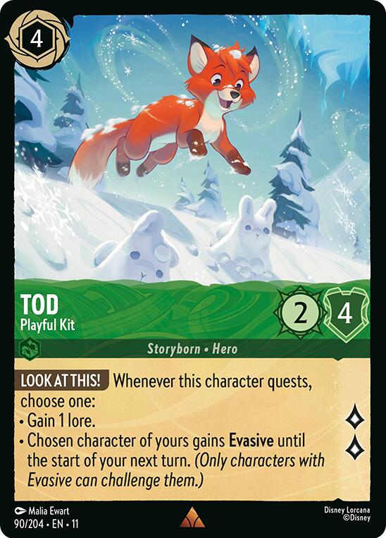 Tod - Playful Kit (90/204) [Winterspell] | Gamers Paradise