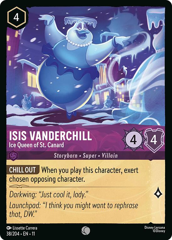 Isis Vanderchill - Ice Queen of St. Canard (38/204) [Winterspell] | Gamers Paradise