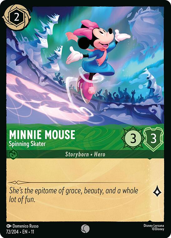 Minnie Mouse - Spinning Skater (72/204) [Winterspell] | Gamers Paradise