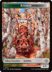 Kithkin // Treasure Double-Sided Token [Lorwyn Eclipsed Tokens] | Gamers Paradise