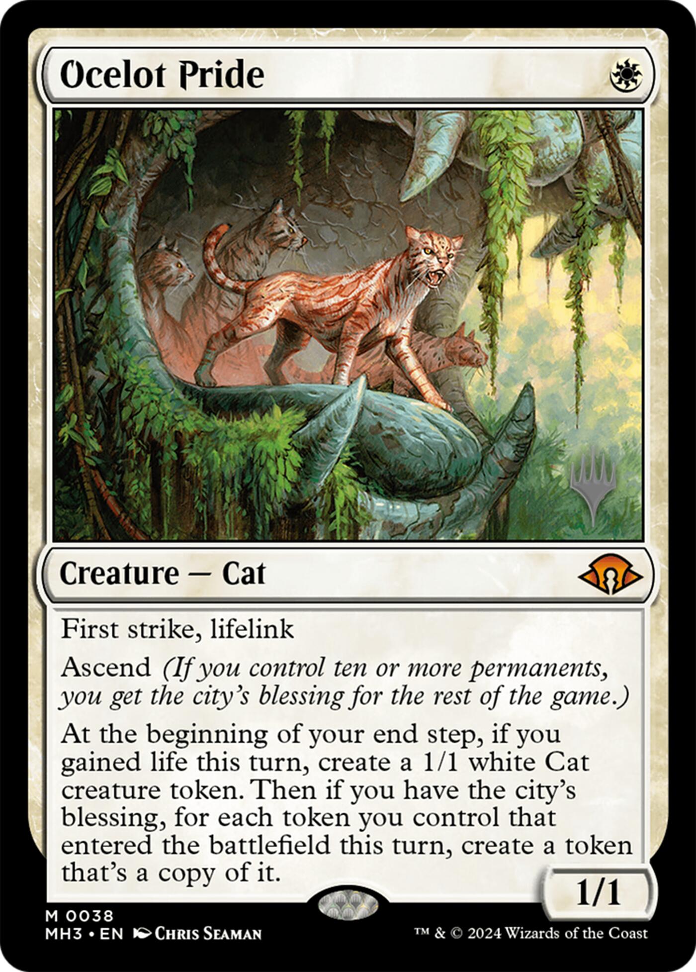 Ocelot Pride [Lorwyn Eclipsed Promos] | Gamers Paradise