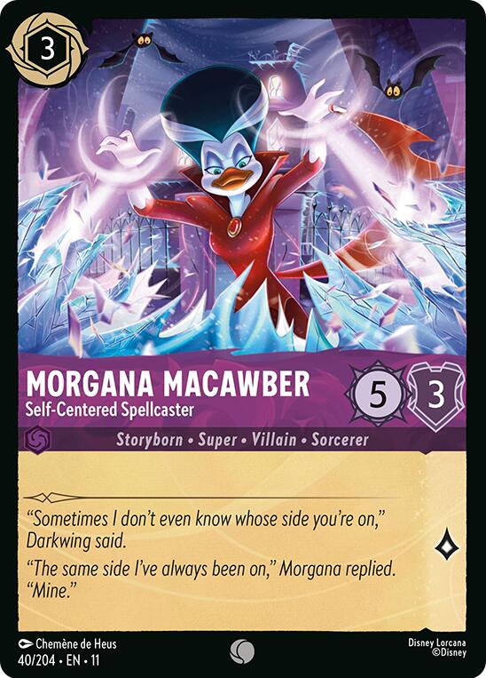 Morgana Macawber - Self-Centered Spellcaster (40/204) [Winterspell] | Gamers Paradise