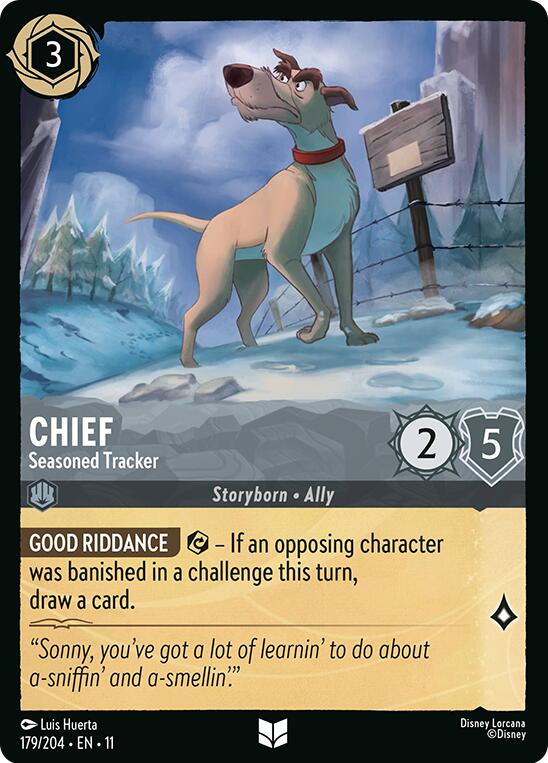 Chief - Seasoned Tracker (179/204) [Winterspell] | Gamers Paradise