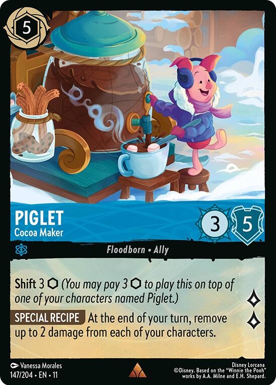 Piglet - Cocoa Maker (147/204) [Winterspell] | Gamers Paradise