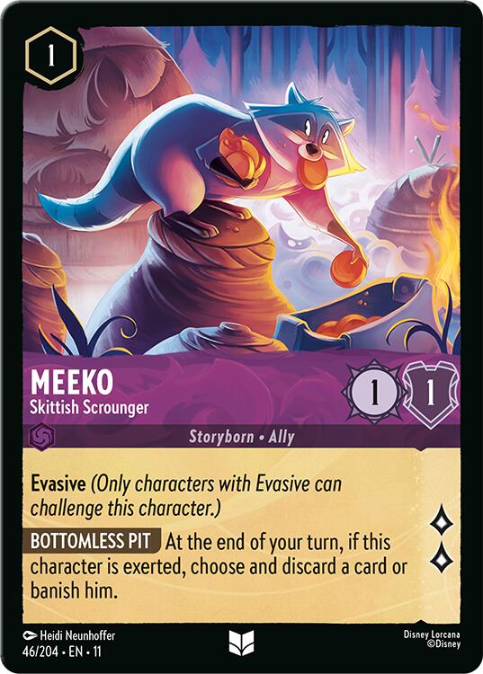 Meeko - Skittish Scrounger (46/204) [Winterspell] | Gamers Paradise