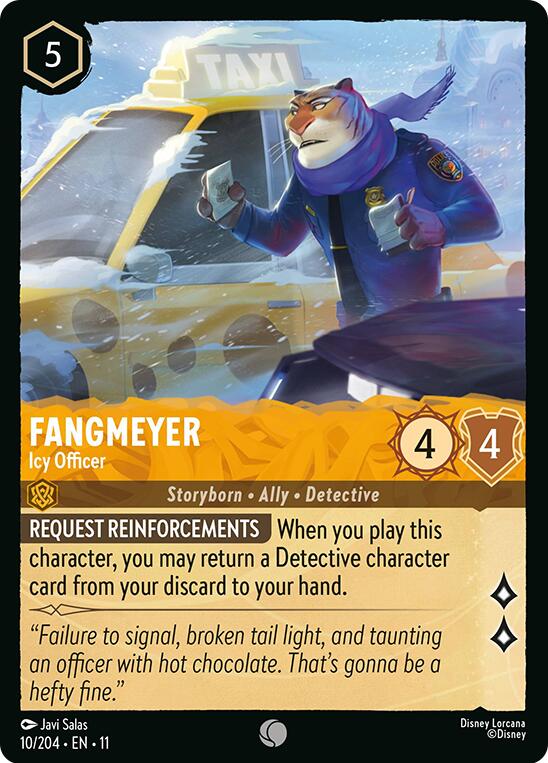 Fangmeyer - Icy Officer (10/204) [Winterspell] | Gamers Paradise