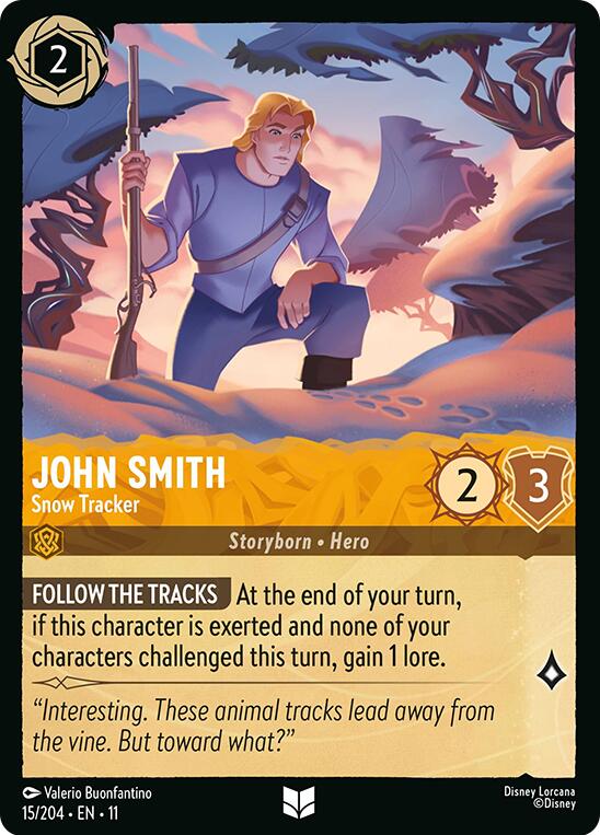 John Smith - Snow Tracker (15/204) [Winterspell] | Gamers Paradise
