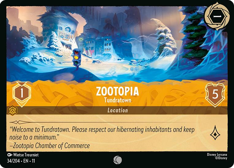 Zootopia - Tundratown (34/204) [Winterspell] | Gamers Paradise