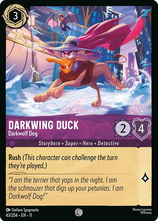 Darkwing Duck - Darkwolf Dog (43/204) [Winterspell] | Gamers Paradise