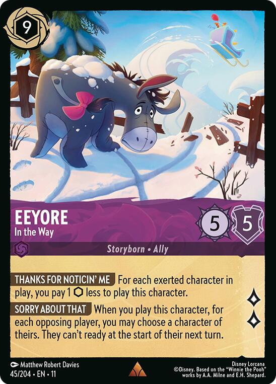 Eeyore - In the Way (45/204) [Winterspell] | Gamers Paradise
