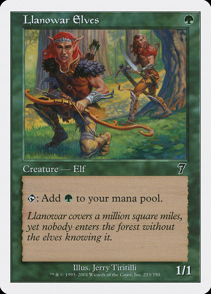 Llanowar Elves [Seventh Edition] | Gamers Paradise