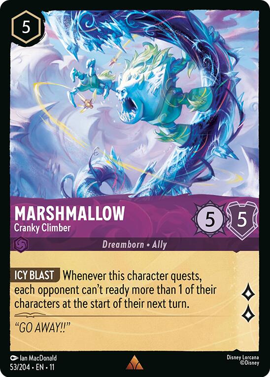 Marshmallow - Cranky Climber (53/204) [Winterspell] | Gamers Paradise