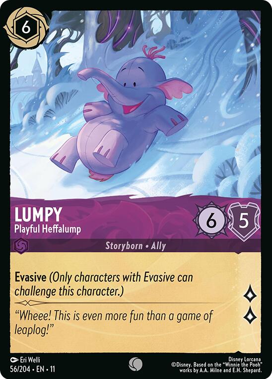 Lumpy - Playful Heffalump (56/204) [Winterspell] | Gamers Paradise