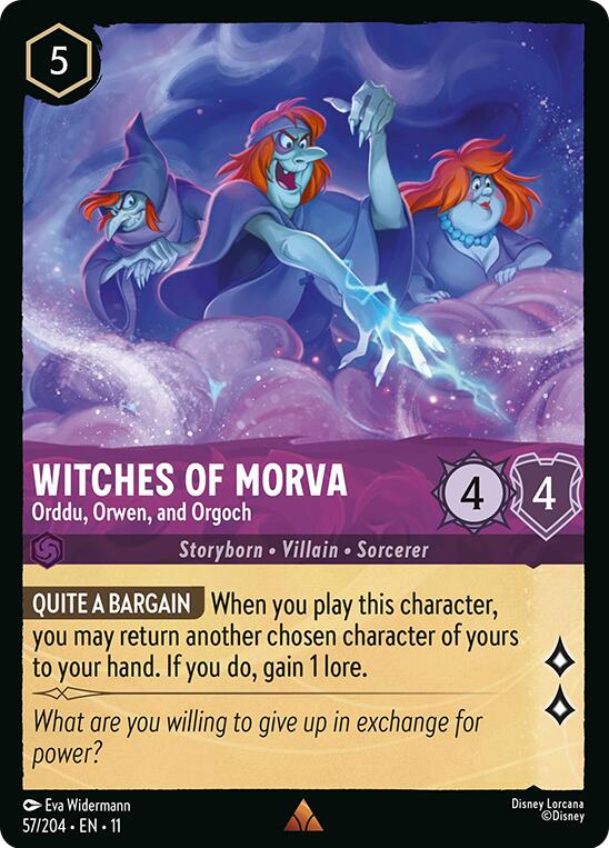 Witches of Morva - Orddu, Orwen, and Orgoch (57/204) [Winterspell] | Gamers Paradise