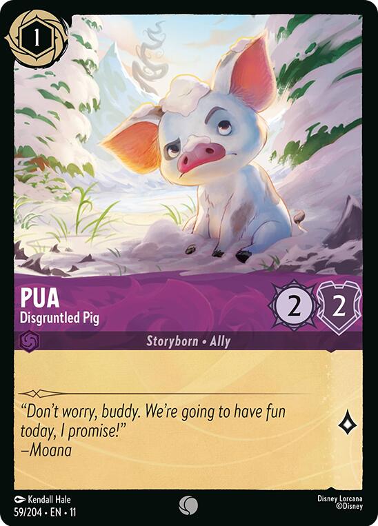 Pua - Disgruntled Pig (59/204) [Winterspell] | Gamers Paradise