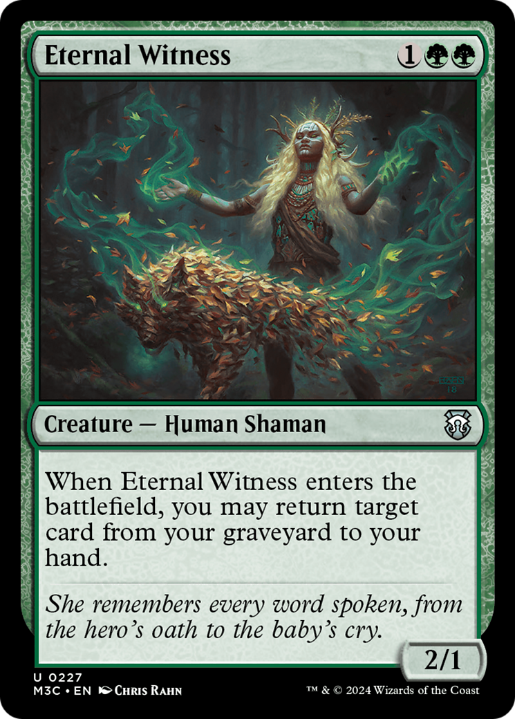 Eternal Witness [Modern Horizons 3 Commander] | Gamers Paradise
