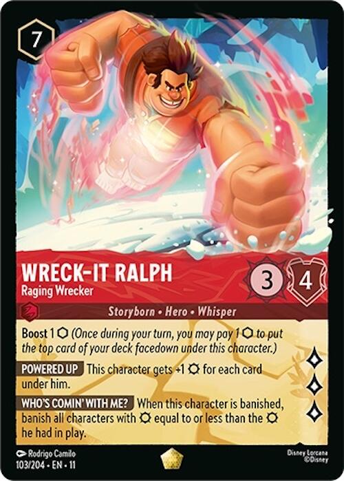 Wreck-It Ralph - Raging Wrecker (103/204) [Winterspell] | Gamers Paradise