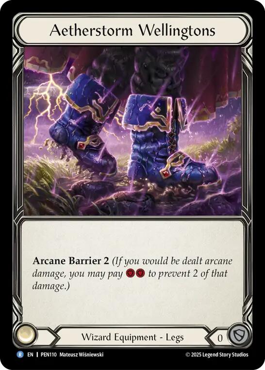 Aetherstorm Wellingtons [PEN110] (Compendium of Rathe) | Gamers Paradise