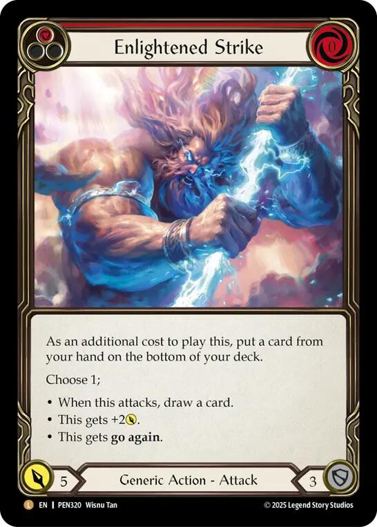 Enlightened Strike [PEN320] (Compendium of Rathe) | Gamers Paradise