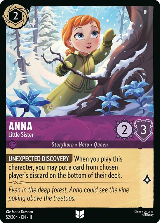 Anna - Little Sister (52/204) [Winterspell] | Gamers Paradise