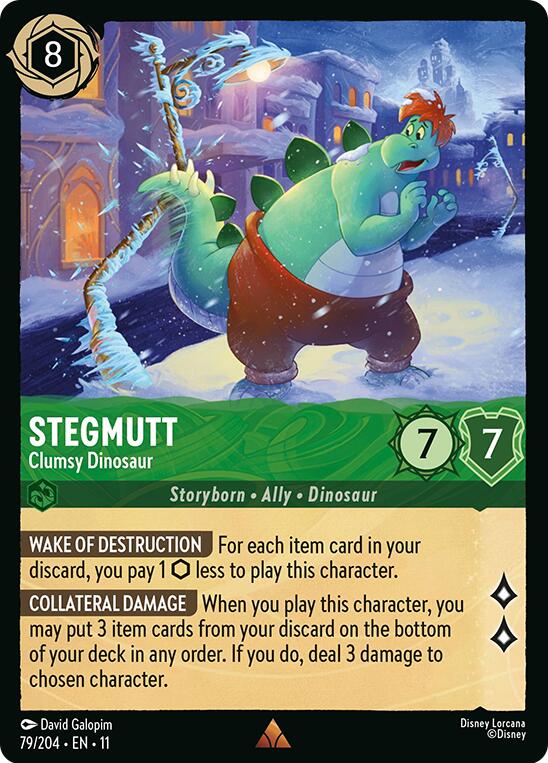 Stegmutt - Clumsy Dinosaur (79/204) [Winterspell] | Gamers Paradise