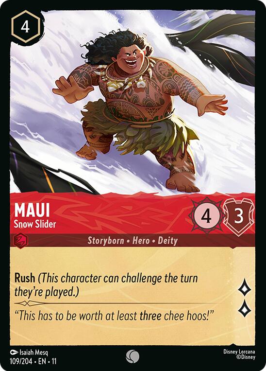 Maui - Snow Slider (109/204) [Winterspell] | Gamers Paradise