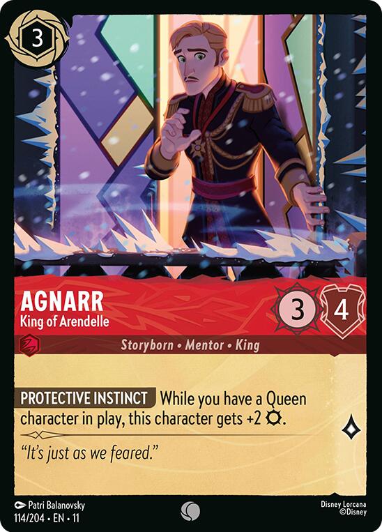 Agnarr - King of Arendelle (114/204) [Winterspell] | Gamers Paradise