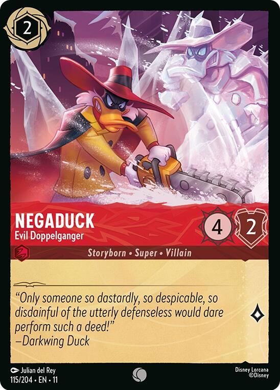 Negaduck - Evil Doppelganger (115/204) [Winterspell] | Gamers Paradise