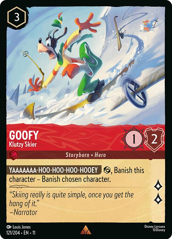 Goofy - Klutzy Skier (121/204) [Winterspell] | Gamers Paradise