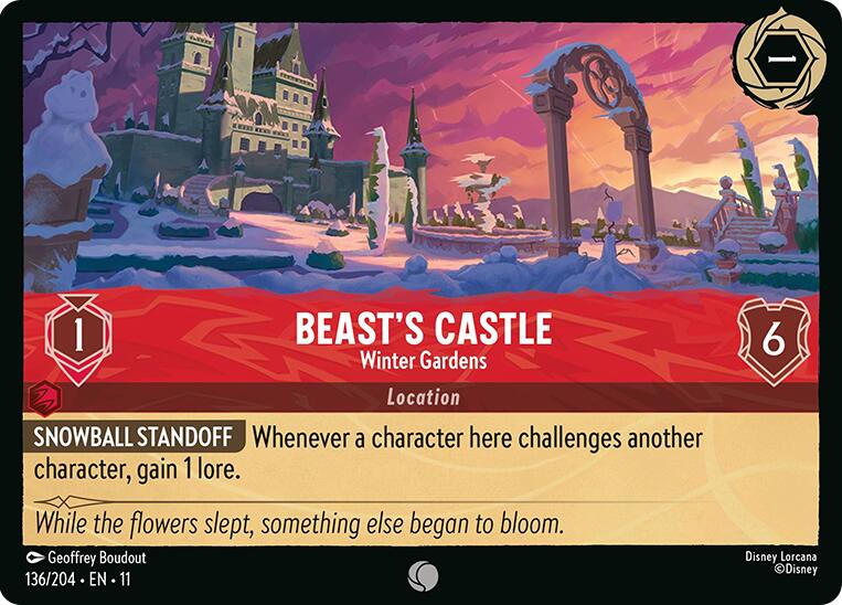 Beast's Castle - Winter Gardens (136/204) [Winterspell] | Gamers Paradise