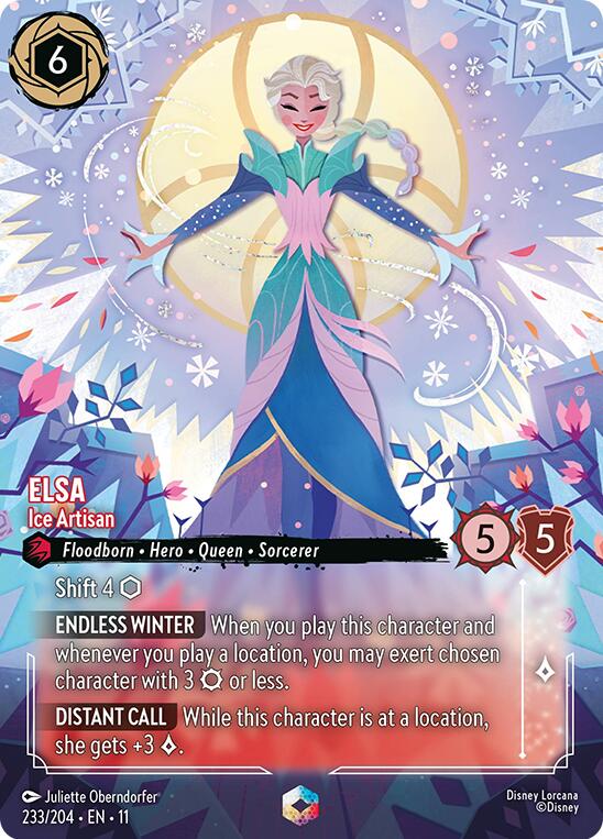 Elsa - Ice Artisan (Enchanted) (233/204) [Winterspell] | Gamers Paradise