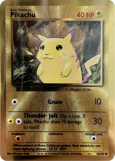 Pikachu (58/102) (Celebrations Metal Card) [Celebrations: 25th Anniversary] | Gamers Paradise