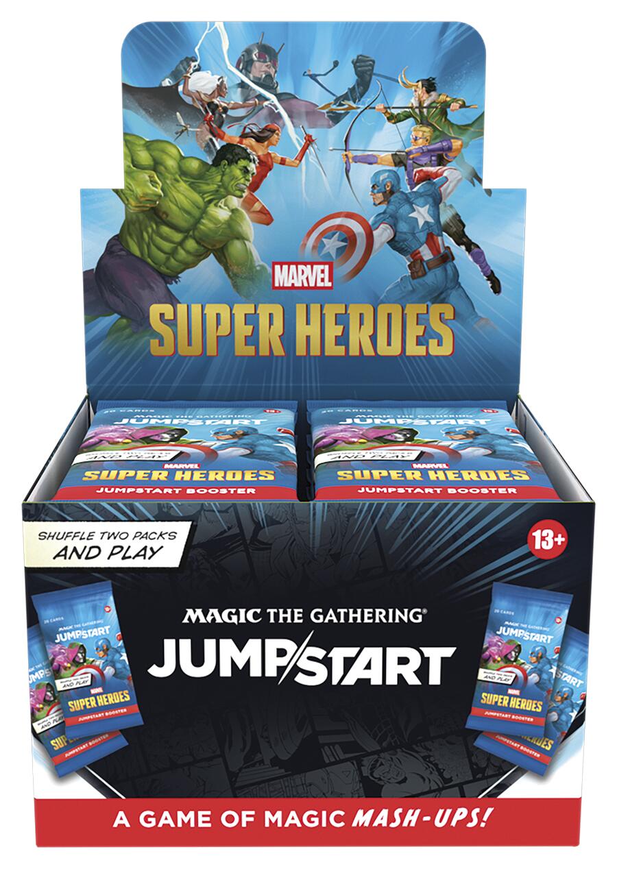 Marvel Super Heroes - Jumpstart Booster Display (Preorder) | Gamers Paradise