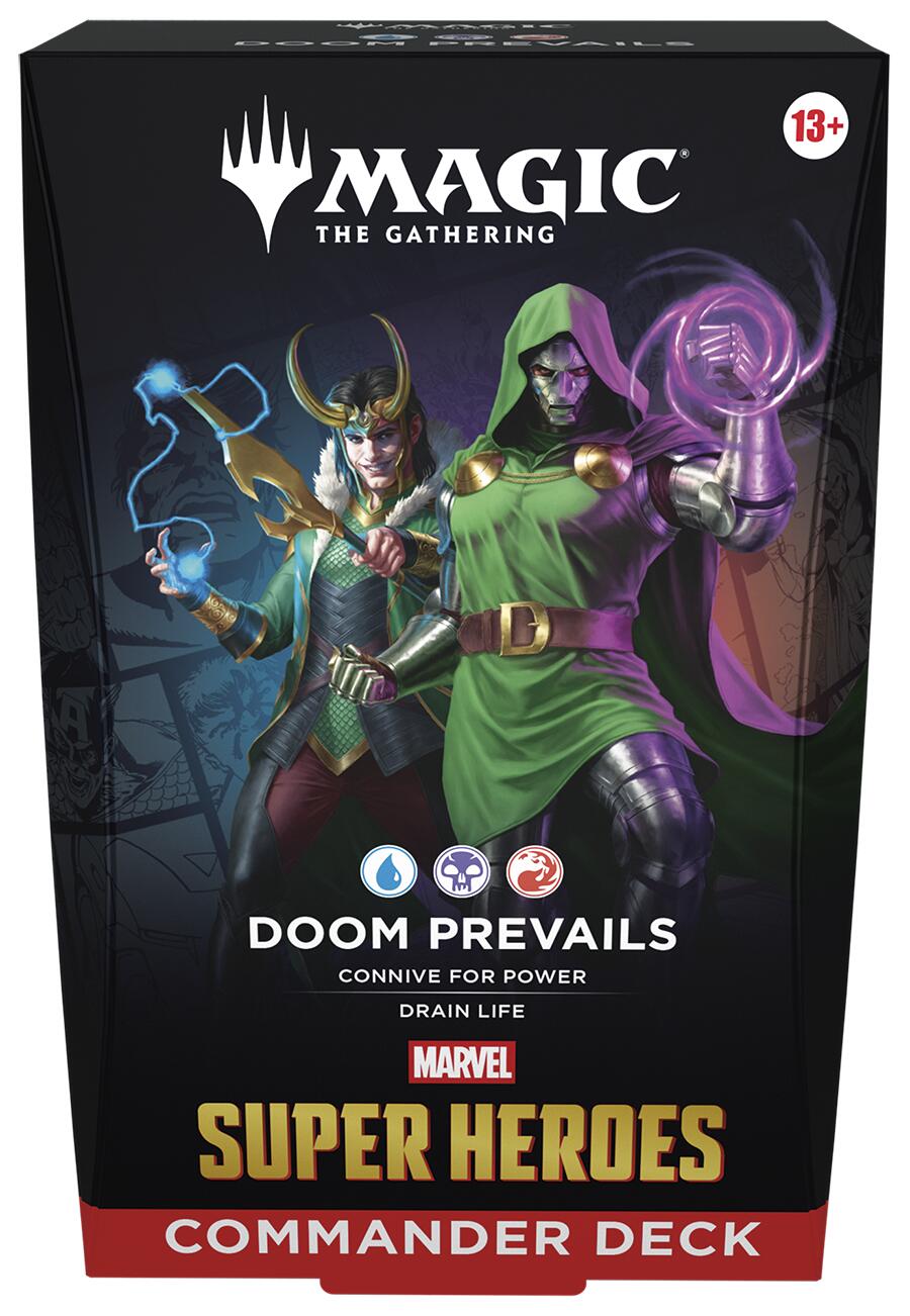 Marvel Super Heroes Commander Deck - Doom Prevails | Gamers Paradise
