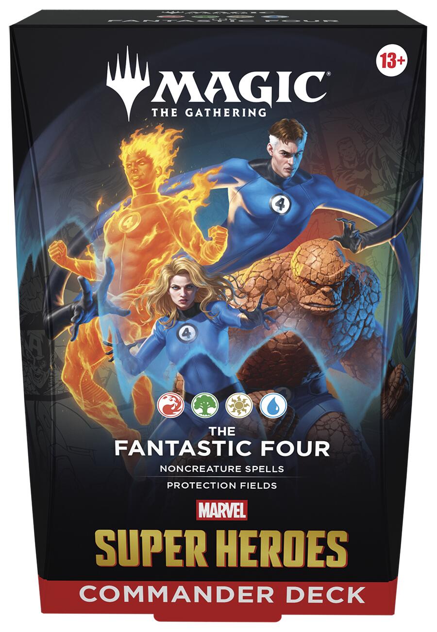 Marvel Super Heroes Commander Deck - The Fantastic Four | Gamers Paradise