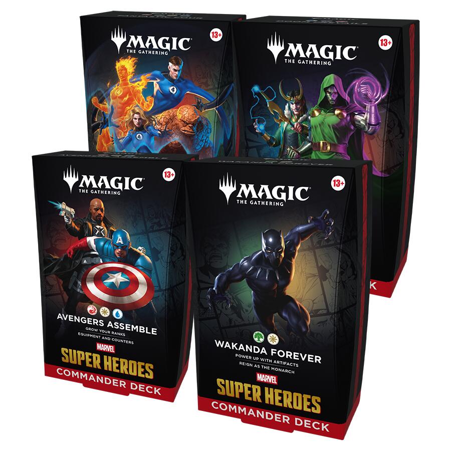 Marvel Super Heroes Commander Deck Case (Preorder) | Gamers Paradise