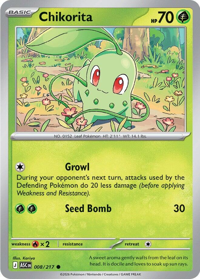 Chikorita (008/217) [Mega Evolution: Ascended Heroes] | Gamers Paradise