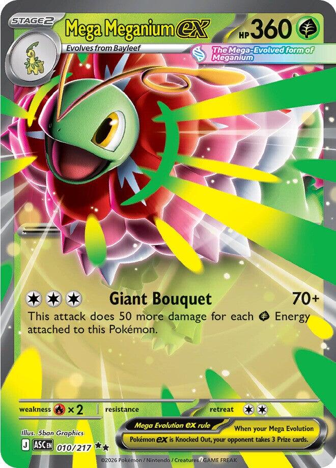 Mega Meganium ex (010/217) [Mega Evolution: Ascended Heroes] | Gamers Paradise