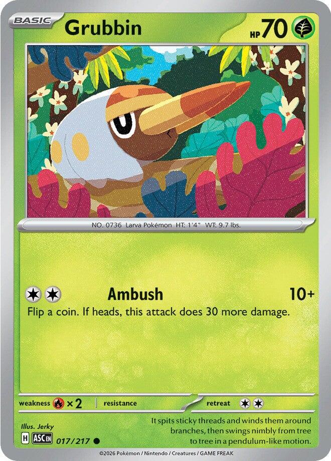 Grubbin (017/217) [Mega Evolution: Ascended Heroes] | Gamers Paradise