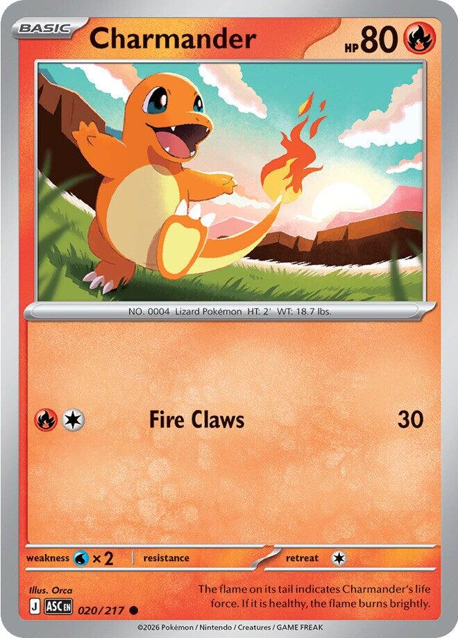 Charmander (020/217) [Mega Evolution: Ascended Heroes] | Gamers Paradise