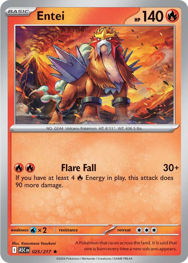 Entei (025/217) [Mega Evolution: Ascended Heroes] | Gamers Paradise